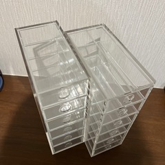 無印良品アクリル収納ケースの画像