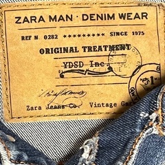 ZARA MAN デニムジャケットの画像