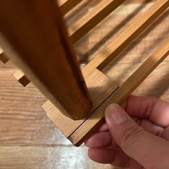 木製収納棚　シェルフラックの画像