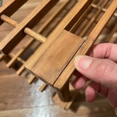 木製収納棚　シェルフラックの画像
