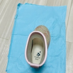 バースデイ　conoco長靴　15cm ピンク 名前記入なしの画像
