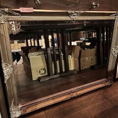 30日までの大特価【中古】アンティークミラーの画像