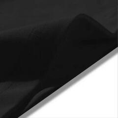 メンズブラック♦半袖コットンタートルネック♦Tシャツ♦天皇殿下♦菊16枚ロゴ付きの画像