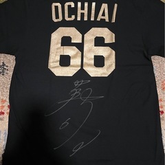 貴重サイン入り　日本一記念Tシャツ　未着用保管の画像