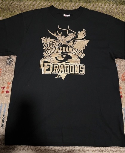 貴重サイン入り　日本一記念Tシャツ　未着用保管