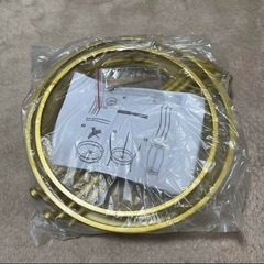 【新品・未使用】フラワースタンド 2段　ゴールドの画像