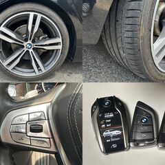 車検R9/4まで! H29年式 740i Mスポーツ 修復歴無し 機関良好 装備多数 人気のブラックサファイアにブラックレザーシート 20インチアルミの画像