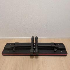 お届け無料🆓LEADING EDGE/リーディング折り畳みフラットベンチトレーニング筋トレ ベンチプレスバーベル トレーニング器具 筋トレ腹筋器具の画像