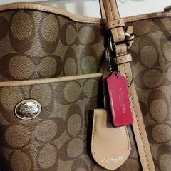 美品！新品同様 COACH☆ショルダー付（取り外し可能）バッグ！！！の画像