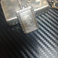 インゴットネックレス・ペンダントトップ　ブレスレットセットの画像