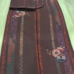 道中着　　ちりめん　着物の画像