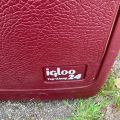 イグルーのクーラーボックス  24 igloo Tag-Alongの画像