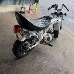 ホンダダックスST50レストア途中の画像