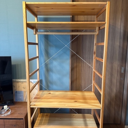 愛品館 江戸川店】karimoku カリモク レンジ台 ID:159-006593-007