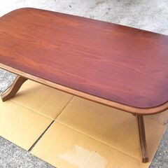 応接セット センターテーブル　オーク材 天然木　程度上々