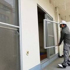 【団地網戸】張替えご依頼作業へ行ってきました。