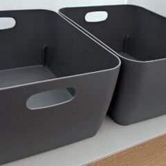 【お取引済】セリア　カトレケースL型　2個セット
