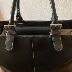 黒バッグ　難あり品