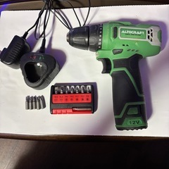 ALTCRAFT 12V 電動ドライバードリル