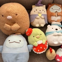 すみっコぐらしぬいぐるみ12個セットまとめて3500円　単品価格ありの画像