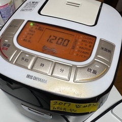 🟪炊飯器番号15 アイリスオーヤマ 2017年製