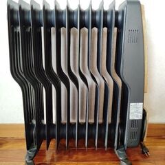 オイルヒーターTEKNOS ナチュラルブラウンの画像