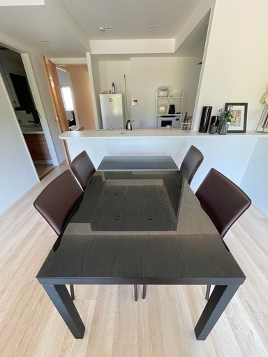 ダイニングテーブル5点セット　新品