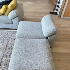 カウチソファー　の画像