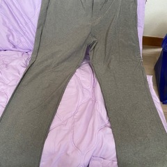 workmanストレッチパンツ　グレーL