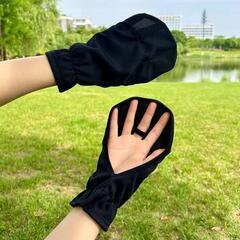 2セット金額  日焼け対策ミ指先手袋