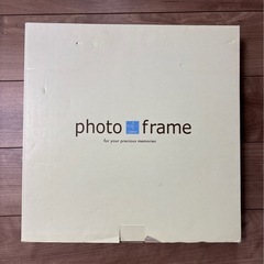 Chatani メタルクロックフレーム 時計　フォトフレームの画像