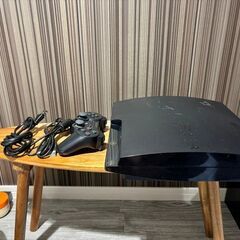 ゲーム機 PS3 本体　ブラック　動作正常　コントローラー付き ...