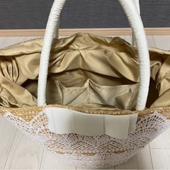 かごバッグの画像