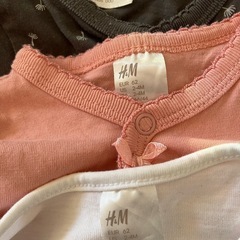 【バラ売り】美品 エイチアンドエム ロンパース3点セットの画像