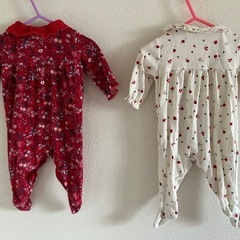 【バラ売り】美品 next 花柄ロンパース 3ヶ月の画像