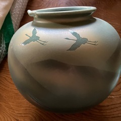 花瓶　陶器の画像