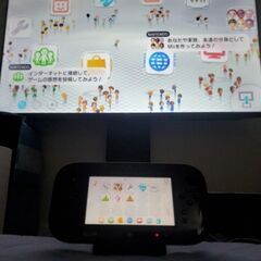 ゲーム機 WiiU 本体　ブラック 32GBモデル　動作正常　の画像