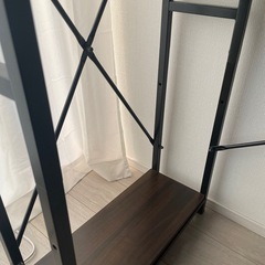 デスク　ブラウンの画像