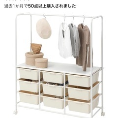 LOWYA ロウヤ ハンガーラック2つセット