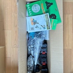 【お値下げしました！】草刈り機 充電式 芝刈り機 18v対応　折りたたみ式　軽量　ブラシレスモーターの画像