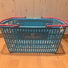 新品 ドンキホーテ 買い物カゴ マイバスケット ドンペンくん カゴ