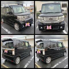 激安車！！【車検2年付き】NBOXカスタム スマートキー2個 ナビTV左パワスラの画像