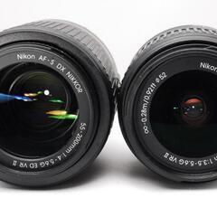 【超美品】Nikon D5300 レッド ダブルレンズ シャッター数110回以下の画像