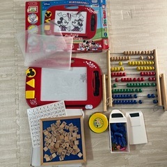 2カラーせんせい、数字　知育玩具