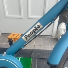 (受渡し決定)自転車　people(子供用 ) の画像