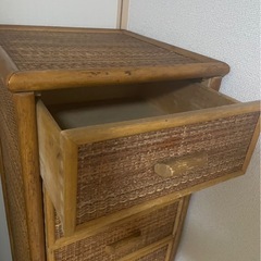 　値下げ　籐家具の画像