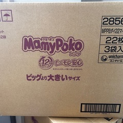 新品未開封 マミーポコパンツ ビックより大きいサイズ22枚3袋
