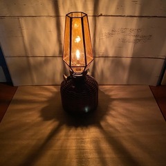 ルミエールランタン用ホヤ【琥珀】の画像