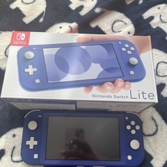 ニンテンドースイッチライト　ブルー