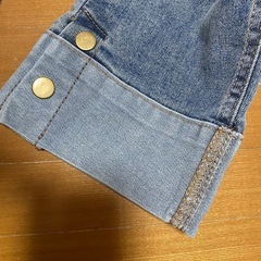 ストレッチデニム裾ボタン29の画像